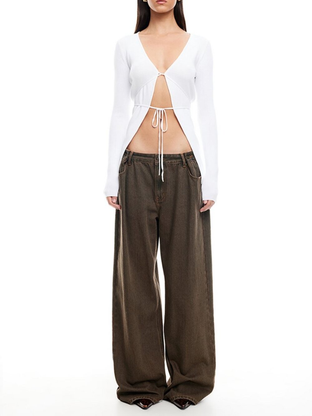 ✨ SALE✨ LIONESS She's All That Low Rise Baggy Jeans Large/US8